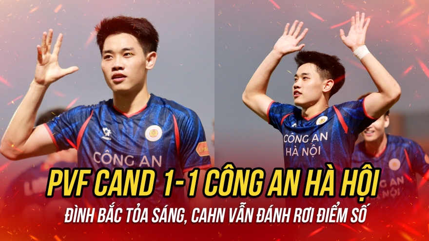 Kết quả vòng 18 V-League 25/26: CAHN hòa thất vọng, Ninh Bình thắng kịch tính